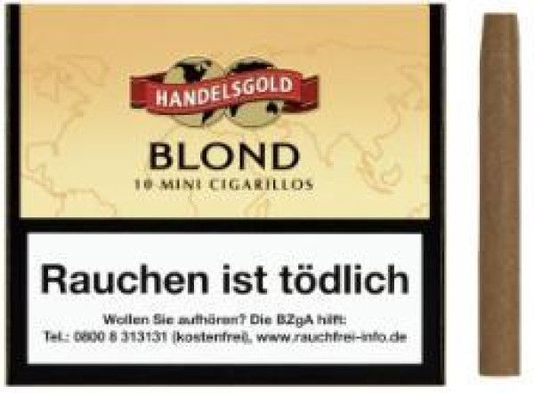 Handelsgold Mini Blond 261 Zigarillos